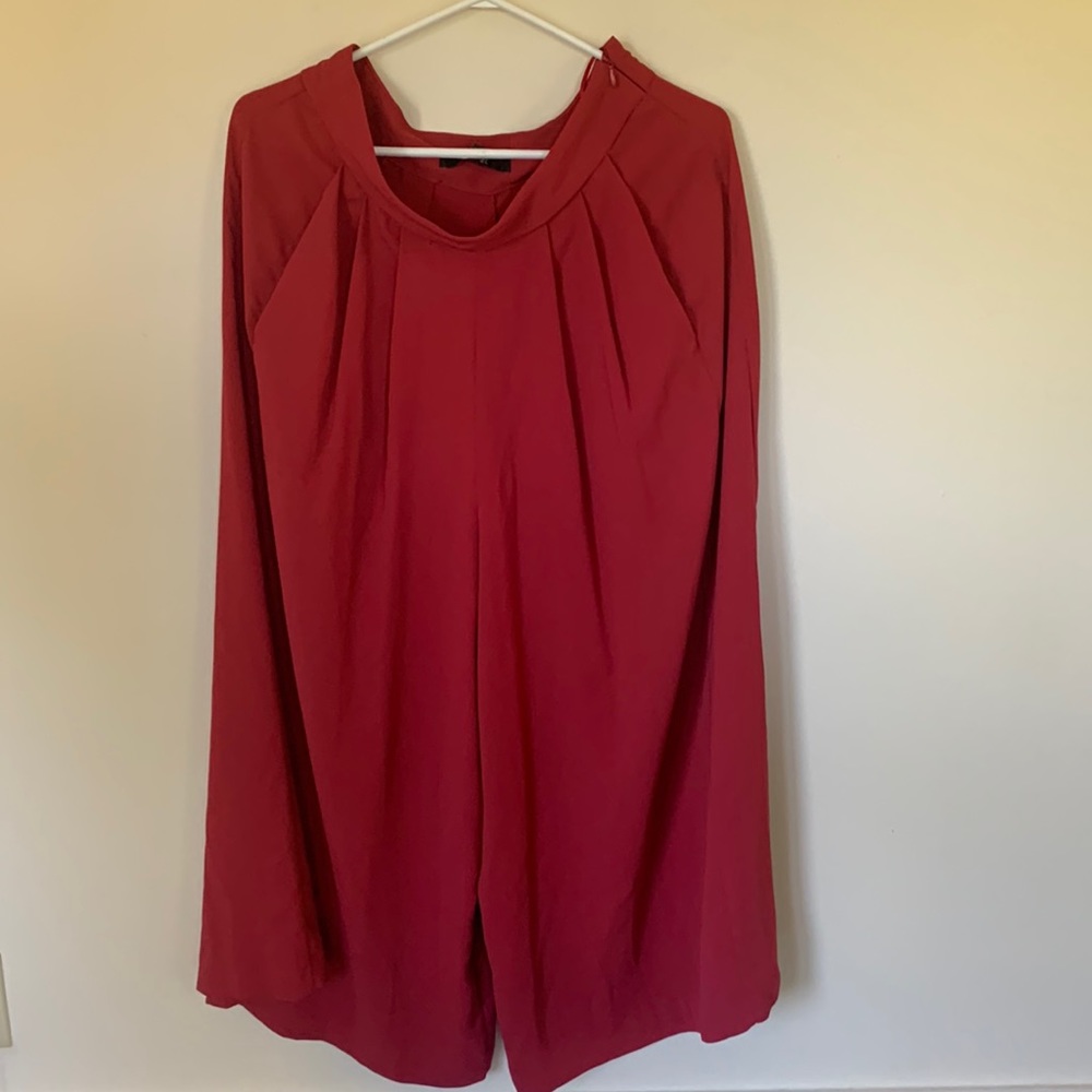 Pleated very wide leg trousers with pockets Christmas
